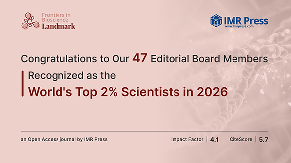 Banner image for Congratulations to 47 Editorial Board Members Recognized as the World's Top 2% Scientists in 2026
